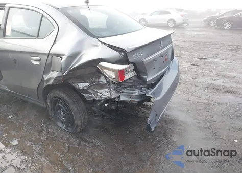 2022 Mitsubishi Mirage G4 Black Edition/Es/Le z USA, uszkodzony, nr VIN ML32FUFJ5NHF05612